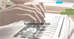 Desktop Screenshot of keystrokesbsc.com